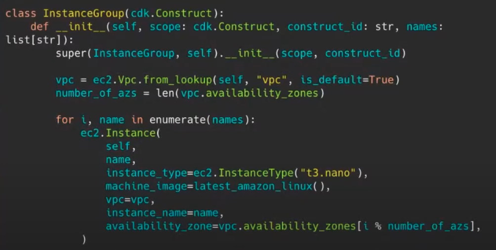 cdk-for-loop